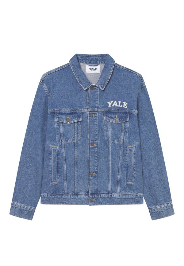 RANDY YALE BULLDOG JACKET UNISEX - Denim jacket - medium indigo wash2