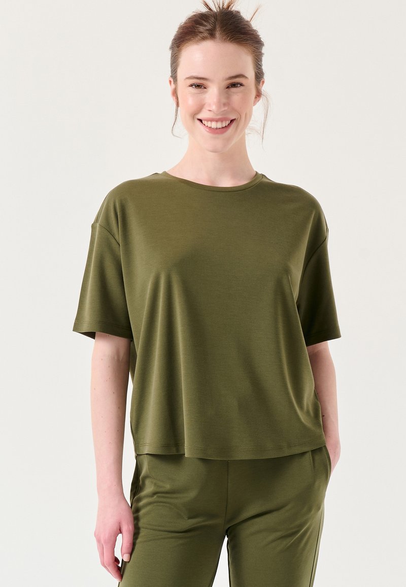 Jimmy Key 23S-THURZA - T-shirt basic - khaki