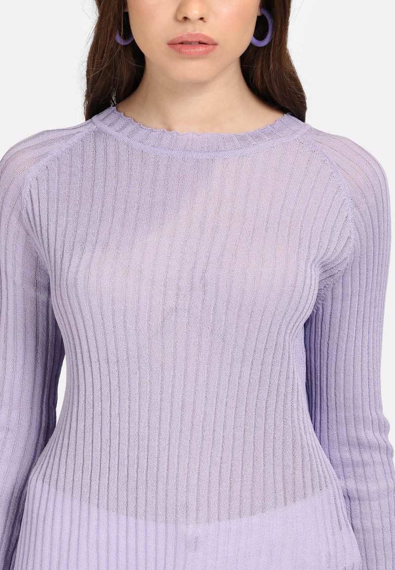 Damen Strickjacken | myMo Strickpullover lilac/lila - RU75796 Damen Strickjacken | myMo Strickpullover lilac/lila - RU75796