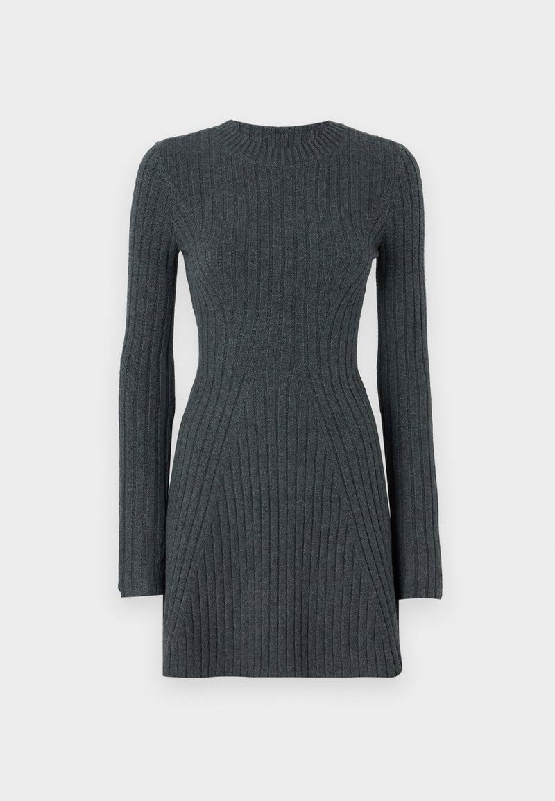 Hollister Co. Gebreide jurk grijs