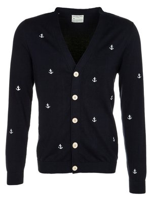 Strickjacke - dark blue