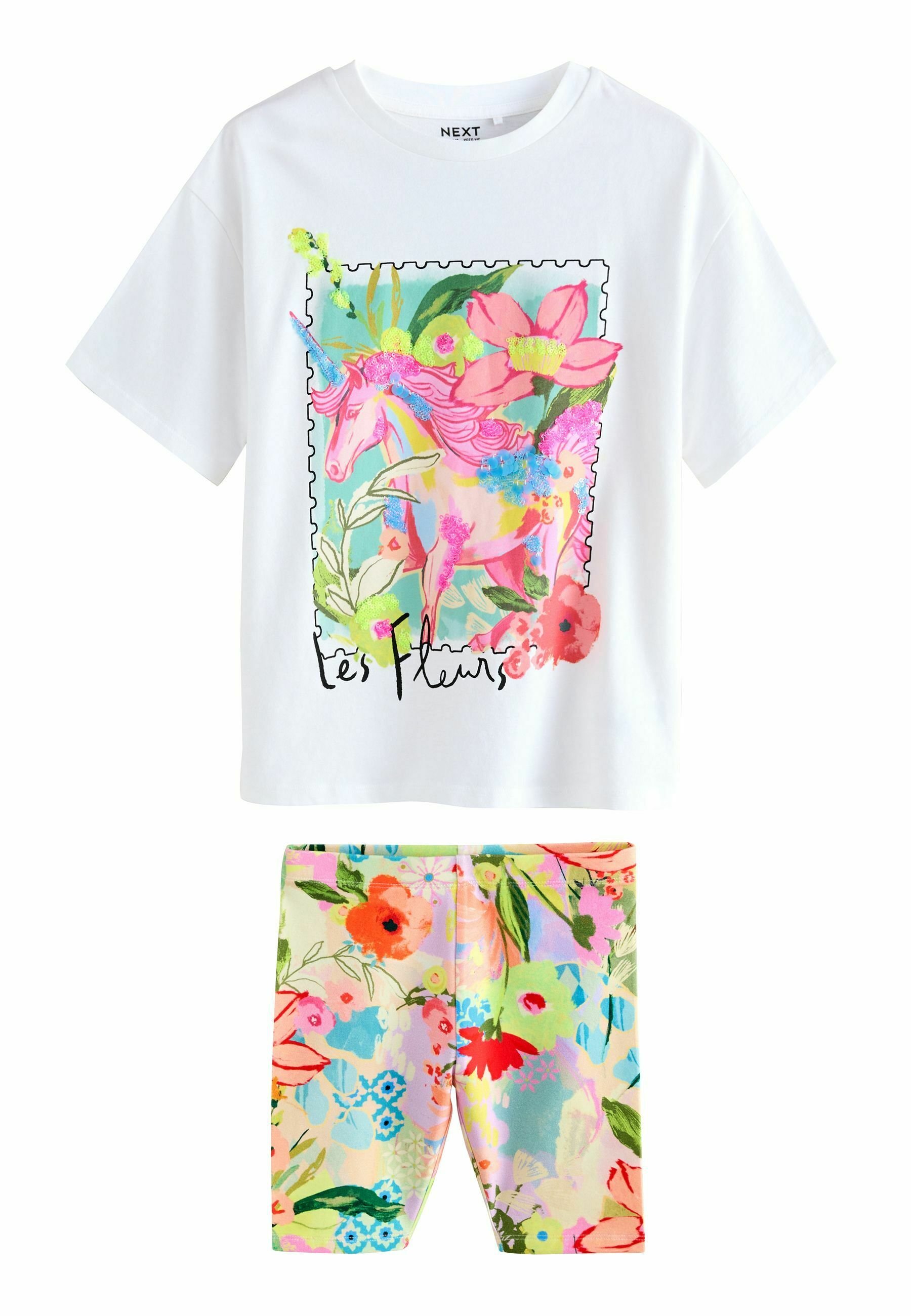 Next REGULAR FIT - CHARACTER 3 PACK - Longsleeve - unicorn/donkerroze