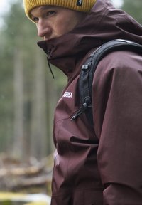 adidas Terrex XPR GORE PAC JJACKET - Giacca hard shell - shadow brown