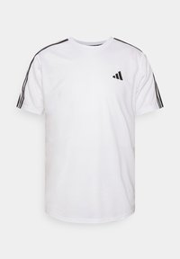 TRAIN ESSENTIALS BASE 3-STRIPES - Sportska majica - white/black