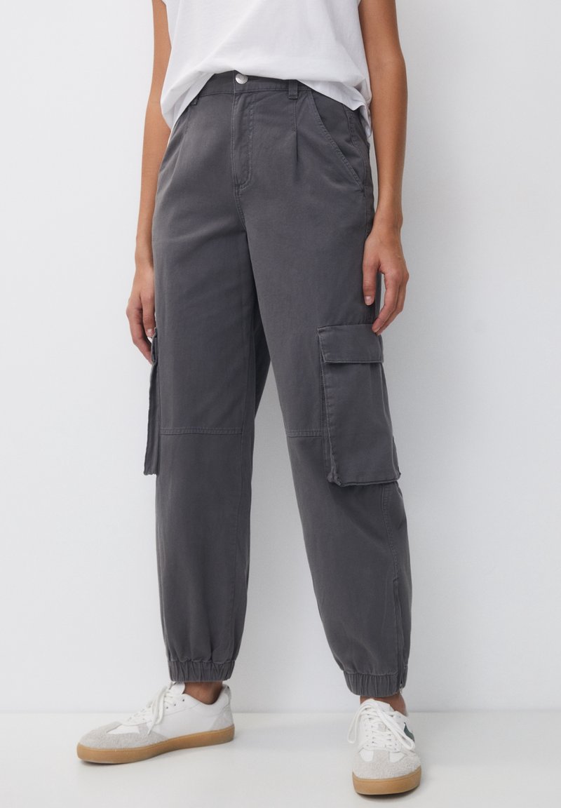 PULL&BEAR Cargobroek - grey