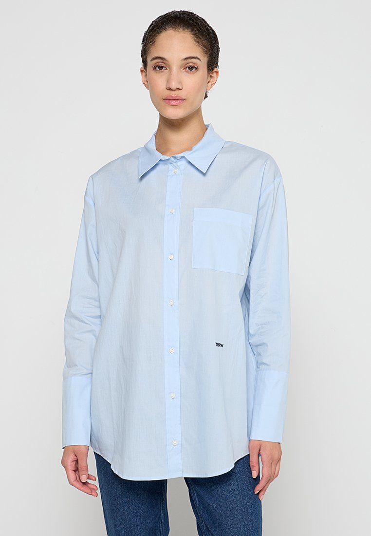 Tomorrow Overhemdblouse blauw Tomorrow Overhemdblouse blauw