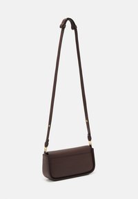 KARL LAGERFELD SIGNATURE - Sac à main - dark chocolate