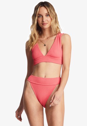 SUMMER HIGH - Bikini pezzo sopra - coral crush