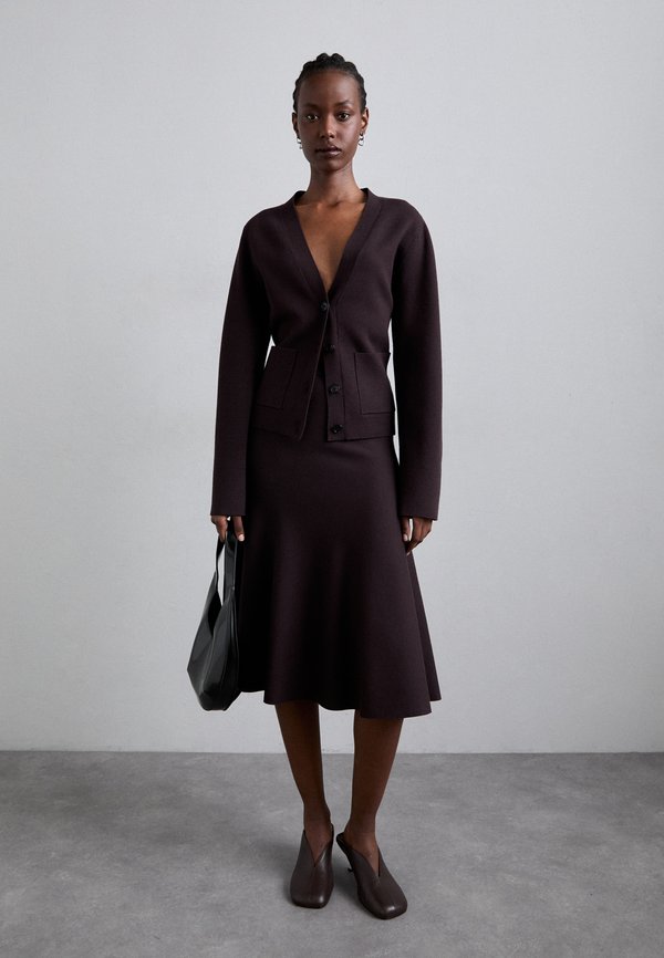 SHANNON - Cardigan - dark plum2