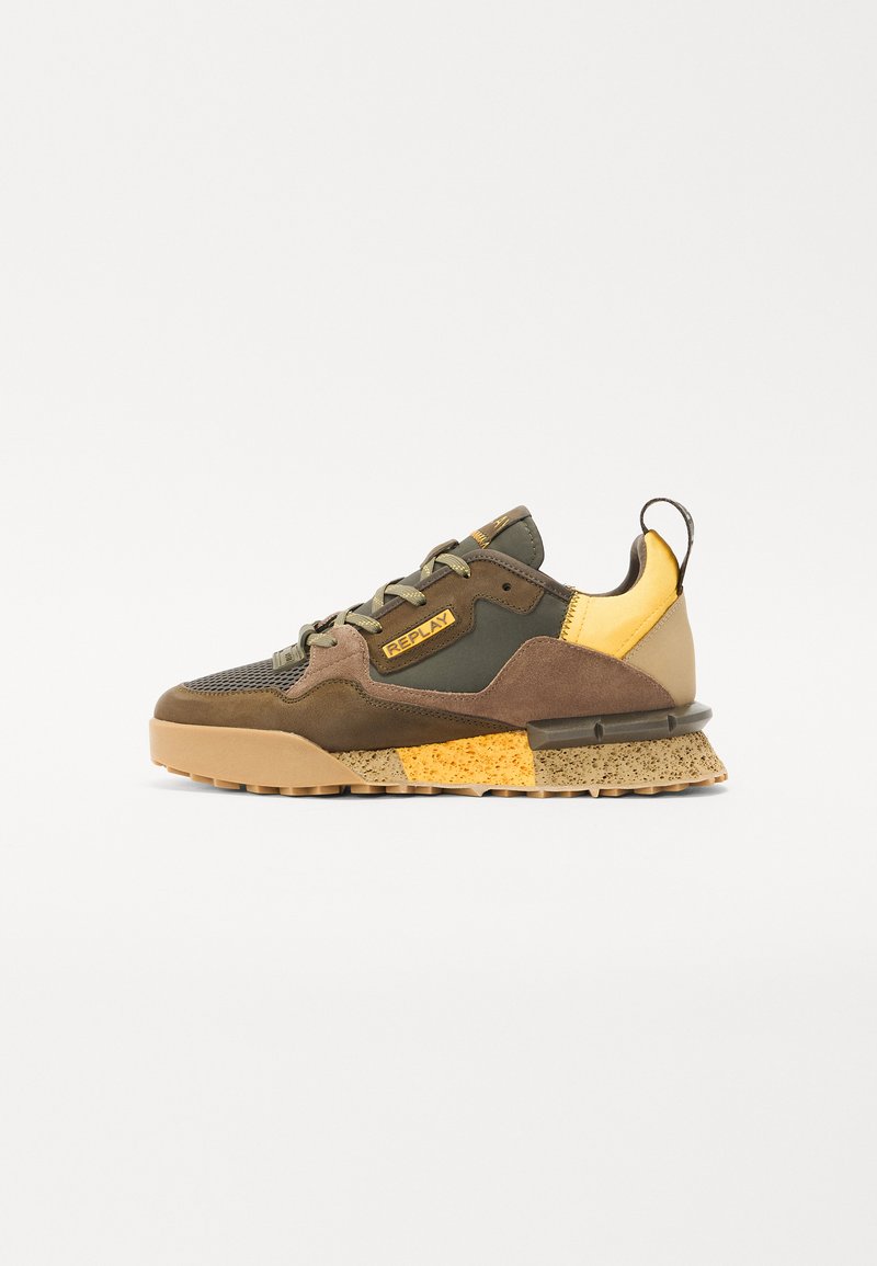 Replay R Field Replay FIELD CLASSIC MIX - Trainers - green/yellow/green - Zalando.ie