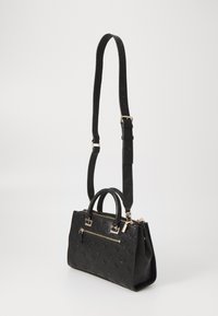 Guess CRESIDIA STATUS SATCHEL - Bolso de mano - black