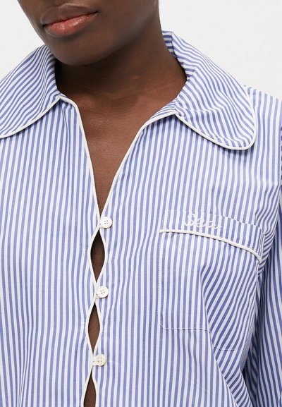 Sea FARRINGTON SLEEPWEAR SCALLOP PJ - Nattdrakt - blue/white