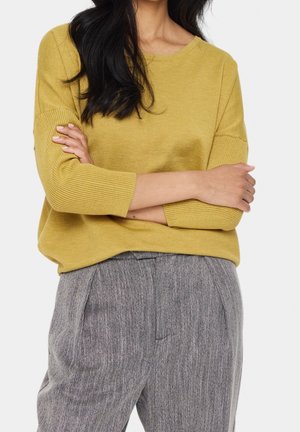 Pullover - gold-coloured