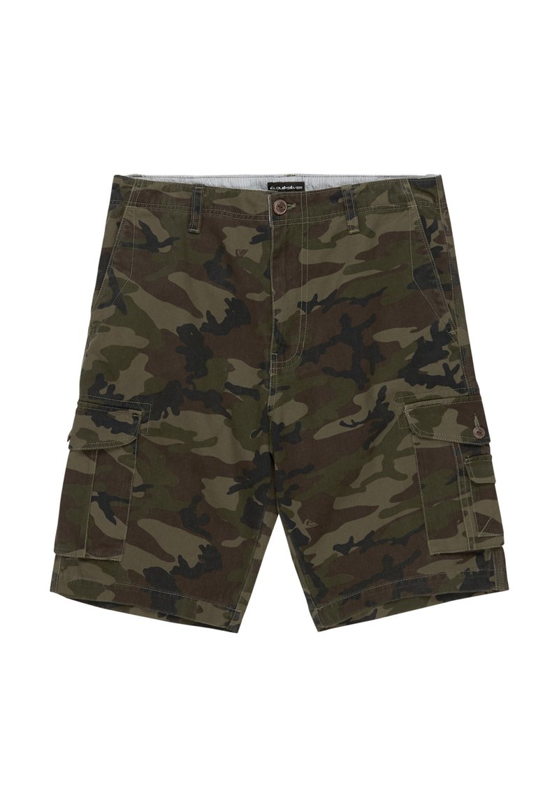 Quiksilver CRUCIAL BATTLE - Short - camo print crucial battle/vert ...
