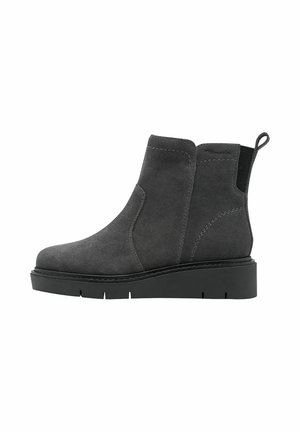 Stivaletti con la zeppa - antrac suede