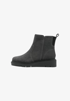Tamaris Täistallaga poolsaapad - antrac suede