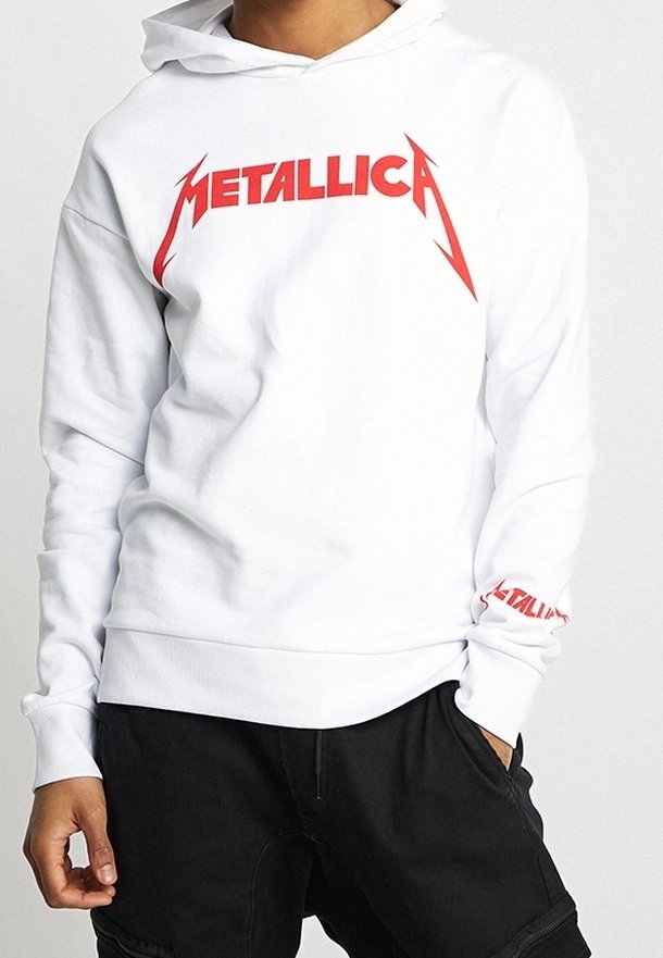 Jack Jones Sweat à capuche white/blanc (Seconde main