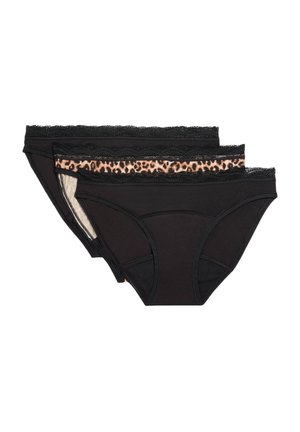 3PACK HEAVY ABSORBENCY  - Culottes menstruelles - black mix