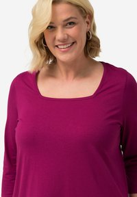 Ulla Popken A-LINE, 3/4-SLEEVE - Tunica - heather