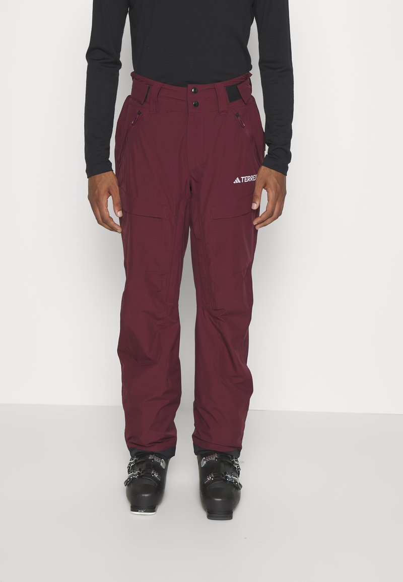 adidas Terrex TERREX XPERIOR TWO-LAYER NON-INSULATED - Pantalones de esquí - shadow red