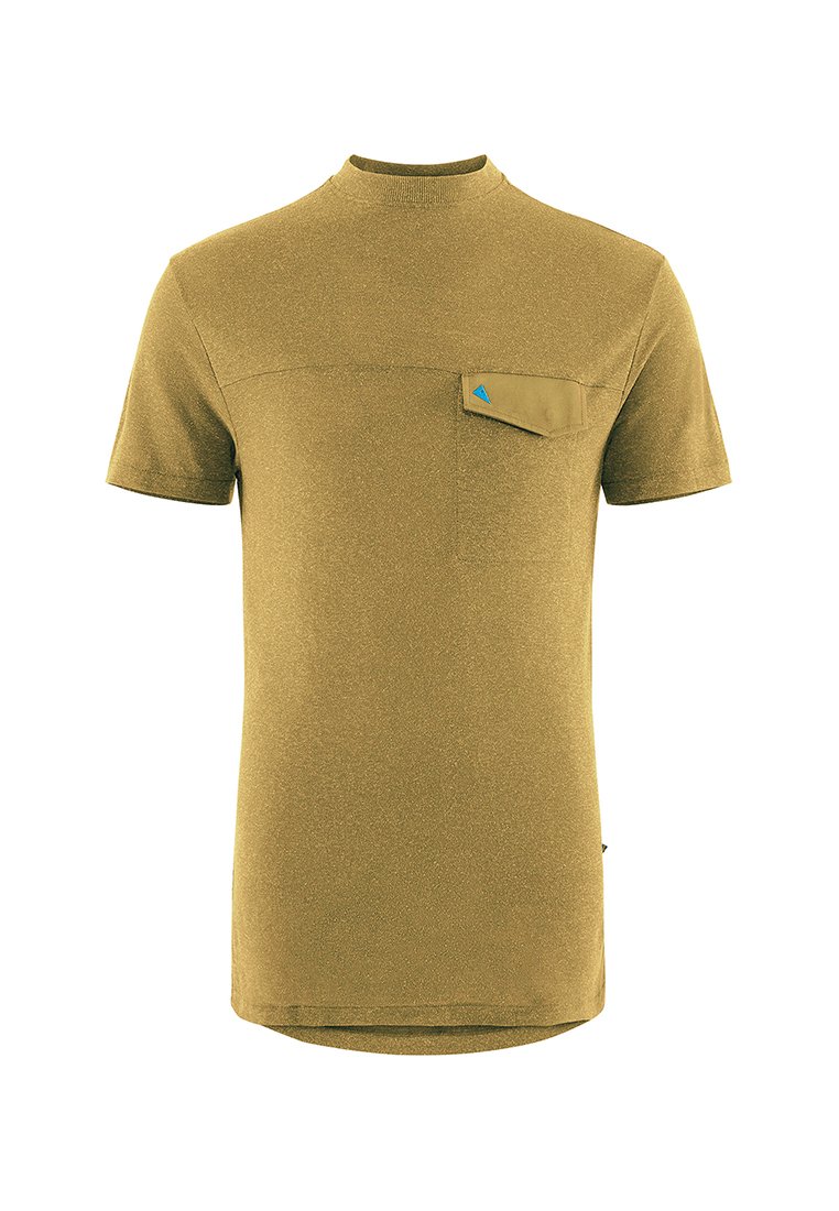 Klättermusen T-shirt basic mosterdgeel Klättermusen T-shirt basic mosterdgeel