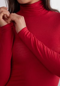 Intimissimi HOCHGESCHLOSSENES -ULTRALIGHT - Top s dlouhým rukávem - red