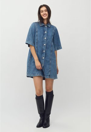 mbyM BALAMI-M - Denim dress - mid blue vintage