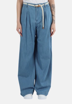 LIU JO, LIU JO FLARED DENIM TROUSERS - Flared Jeans - blue