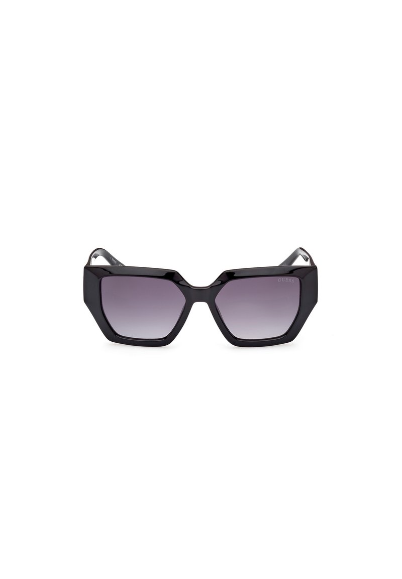 Guess IN INIETTATO PER - Occhiali da sole - nero-grigio fumo (sfumato)