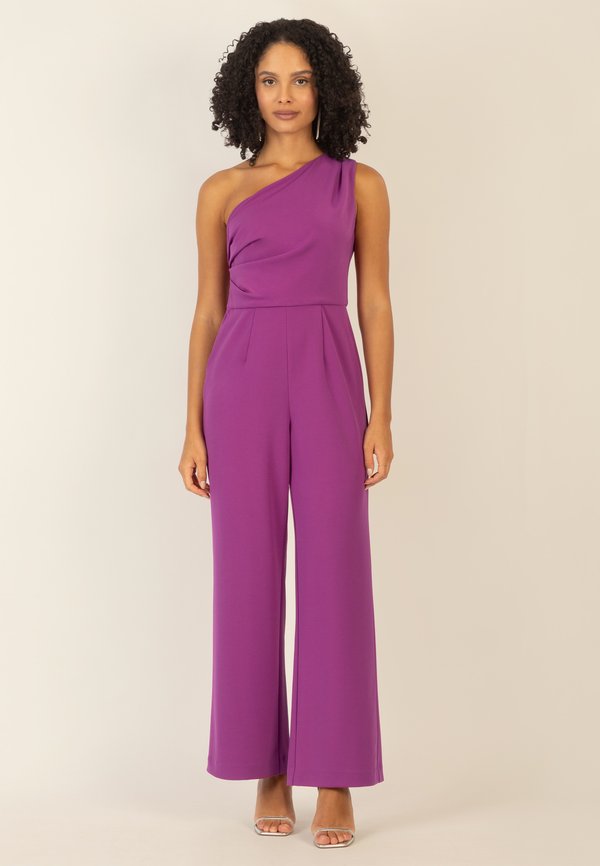 ONE-SHOULDER - Jumpsuit - lila