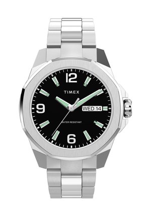 ESSEX AVE 46 ST CASE BLACK DIAL BRACELET - Klocka - stainless steel