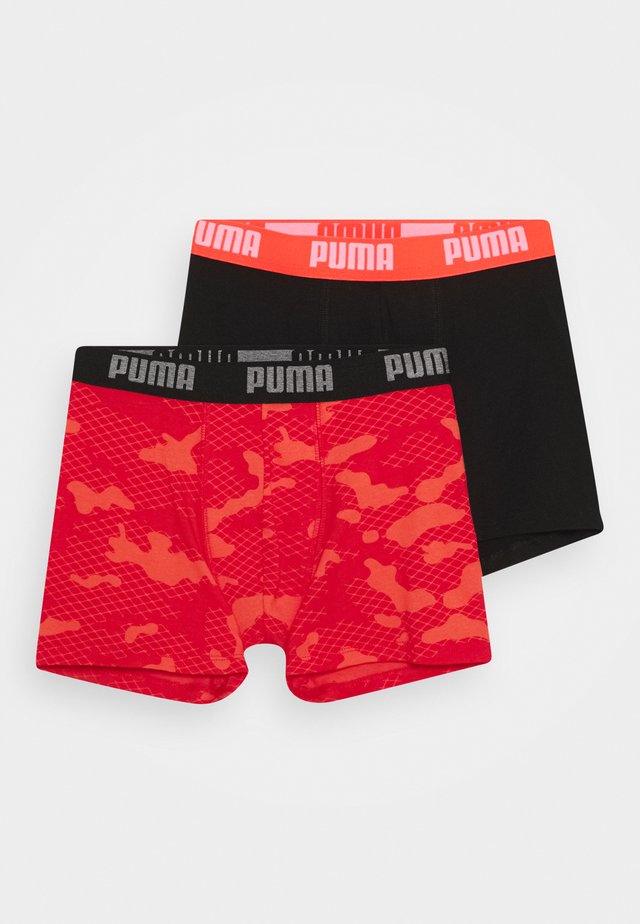 KIDS CAMO BOXER 2 PACK - Bokserit - black/white