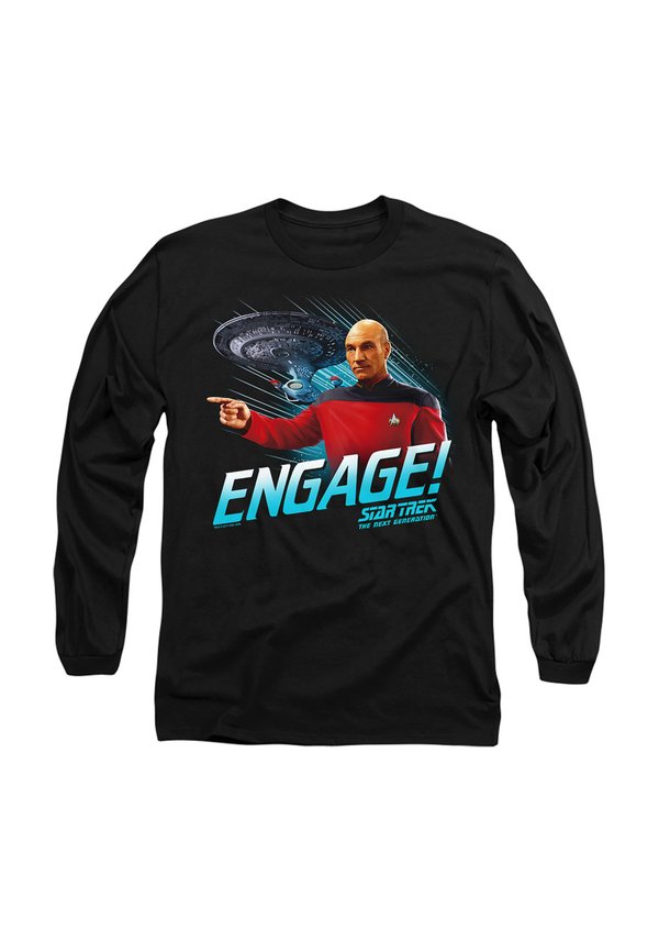 STAR TREK ENGAGE - Langarmshirt