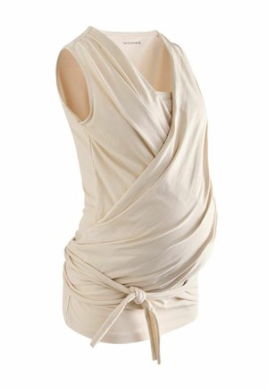 SKIN SLEEVELESS - Pyjamashirt - cream
