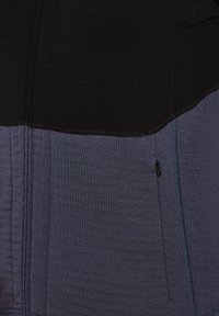 MERINO 400 HEAVY WEIGHT  REAL FLEECE DESCENDER  ZIP - Giacca in pile - black graphite cb