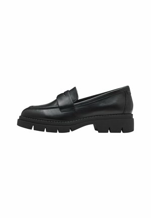 Slipper - black leather
