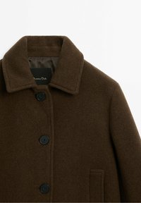 Massimo Dutti Übergangsjacke - dark brown