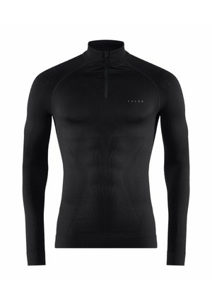MAXIMUM WARM HIGH ZIP NECK COLD TO VERY COLD TEMPERATURES - Caraco - black