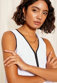 Friends Like These SLEEVELESS TIPPED LIGHTWEIGHT REGULAR FIT - Tunika - ivory white
