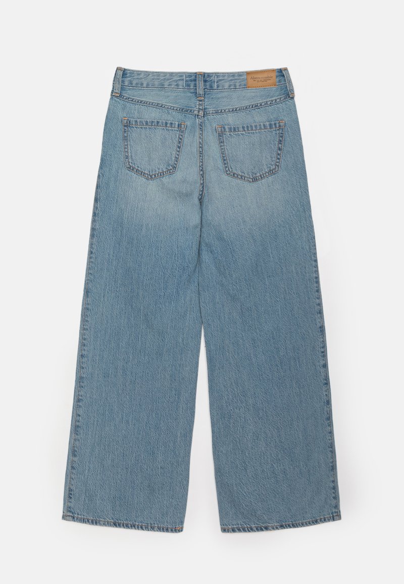 Abercrombie Fitch ULTRA WIDE LEG Jeans baggy clean light