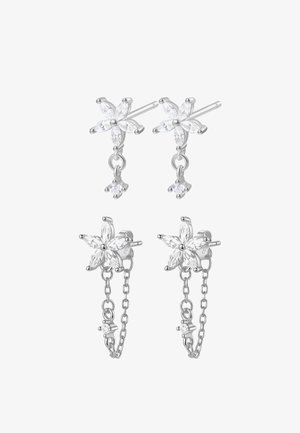 Hey Happiness, DAISY LIGHT SET - Ohrringe - silver-coloured