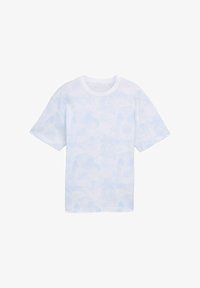 Geselecteerd, white blue watery print