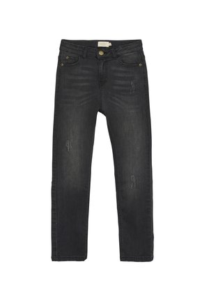 Jeans straight leg - grey denim