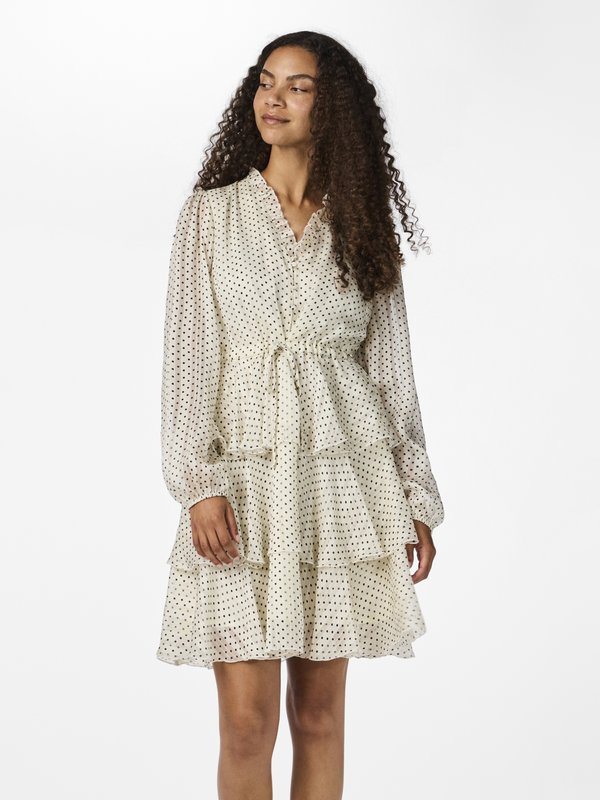 YASCRUELLA DRESS - Blusenkleid - crème brûlée