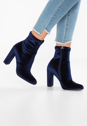 Bottines à talons hauts - royal blue