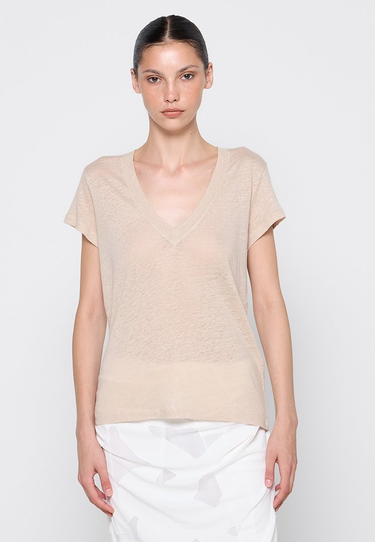 Iro T-shirt basic beige