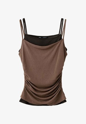 Mango, ADULT - Débardeur - brown black