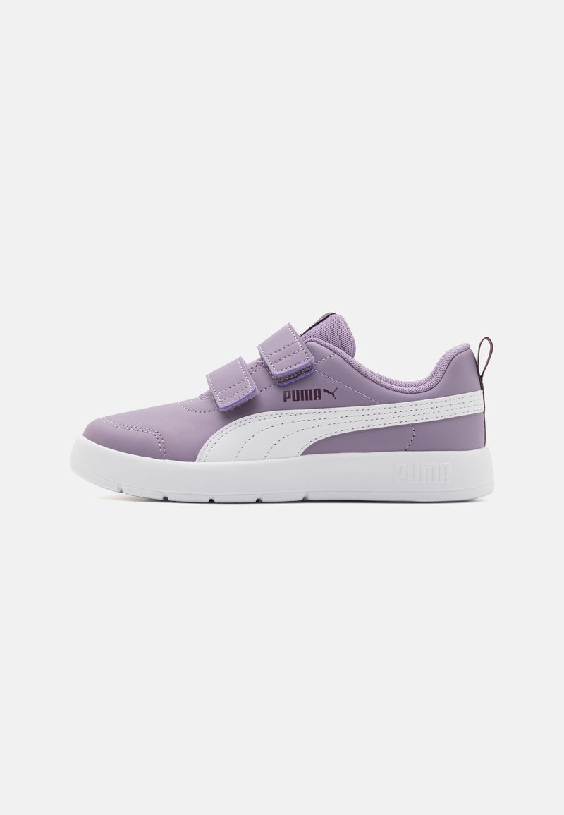 Puma COURTFLEX V3 UNISEX - Hardloopschoenen voor op de weg - pale plum/white