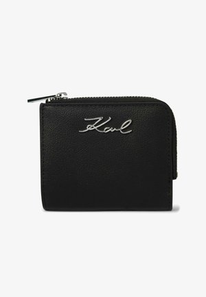 KARL LAGERFELD, KARL LAGERFELD WALLET SMALL BI-FOLD - Portefeuille - black gold