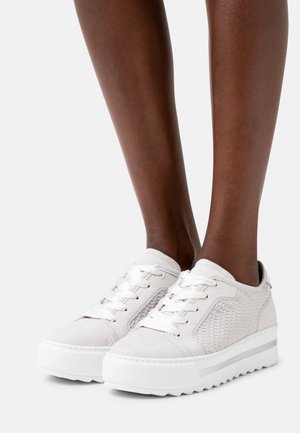 Sneakers laag - steam/weiß